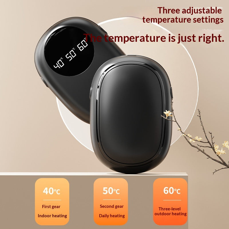 Chauffe-mains rechargeable 2 en 1