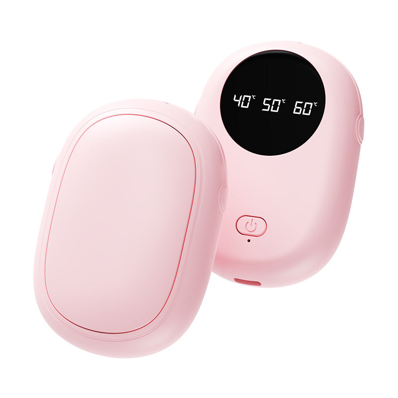 Chauffe-mains rechargeable 2 en 1 rose
