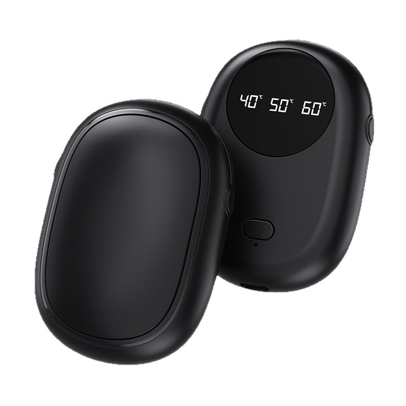 Chauffe-mains rechargeable 2 en 1 noir