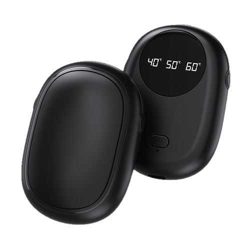 Chauffe-mains rechargeable 2 en 1 noir