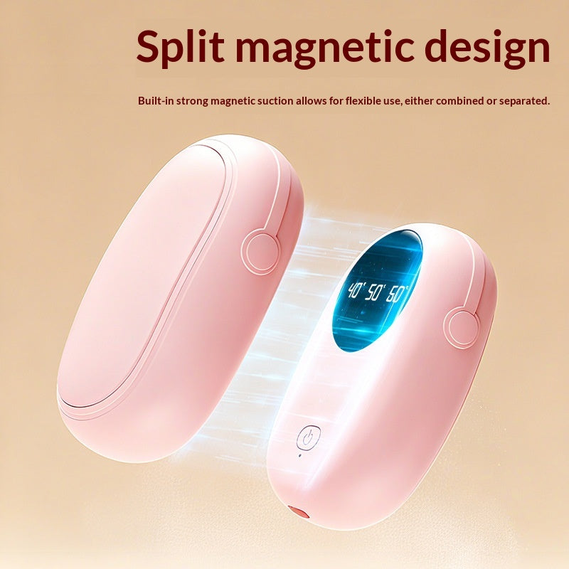 Chauffe-mains rechargeable 2 en 1